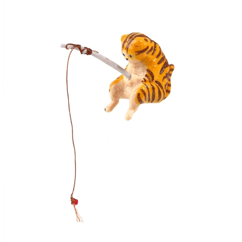 Fishing Cat Ornaments Aquarium Decoration Fishing Cat Ornaments Aquarium Decoration