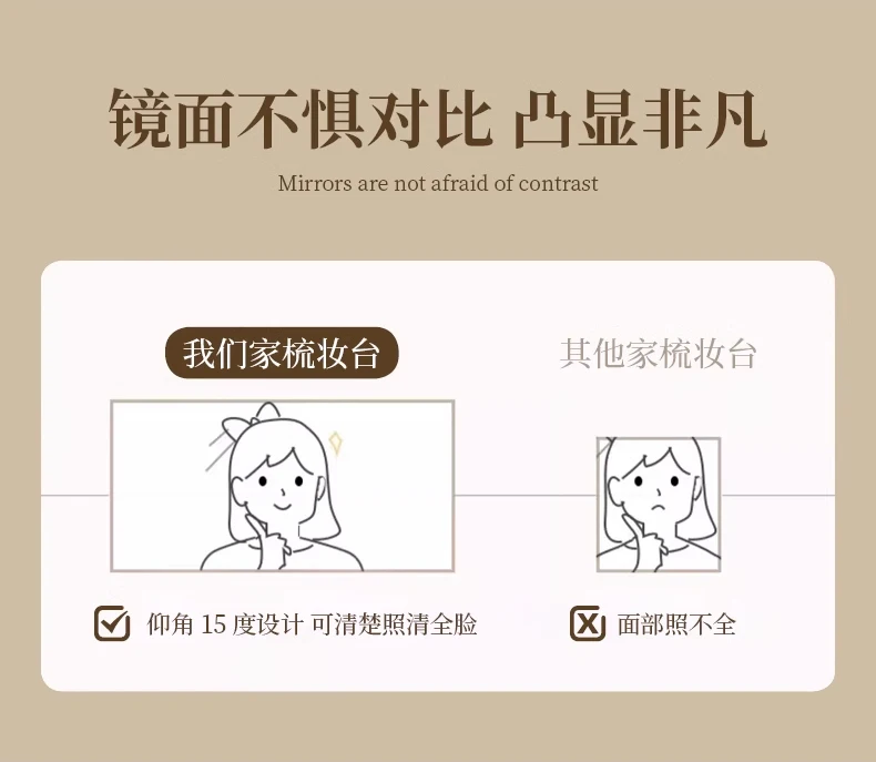 Flip Top Mirror Minimalist Vanity Table With Chair Wide Compact Elegant Vanity Table Flip Top Mirror Minimalist Vanity Table With Chair Wide Compact Elegant Vanity Table