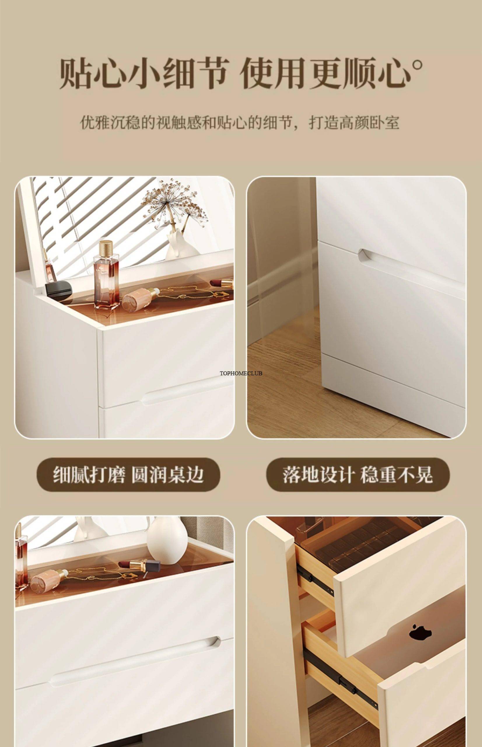 Flip Top Mirror Minimalist Vanity Table With Chair Wide Compact Elegant Vanity Table Flip Top Mirror Minimalist Vanity Table With Chair Wide Compact Elegant Vanity Table