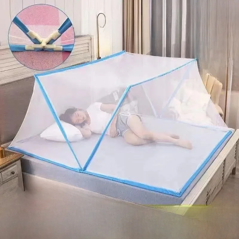 Foldable Mosquito Net LINENS & BEDDING Color : Blue (without retainer)|Pink (without retainer)|Blue with retainer|Pink plus retainer Foldable Mosquito Net LINENS & BEDDING Color : Blue (without retainer)|Pink (without retainer)|Blue with retainer|Pink plus retainer
