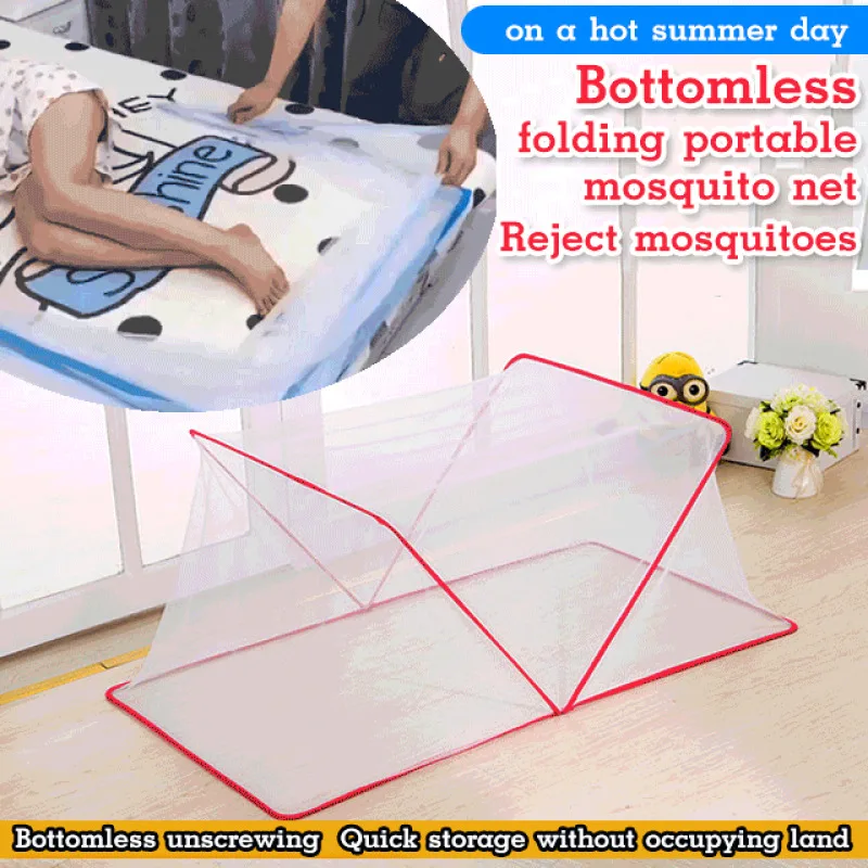 Folding Portable Mosquito Net Adults No Bottom No Installation Mosquito Net Household Portable Mosquito Net for Baby Bed Folding Portable Mosquito Net Adults No Bottom No Installation Mosquito Net Household Portable Mosquito Net for Baby Bed