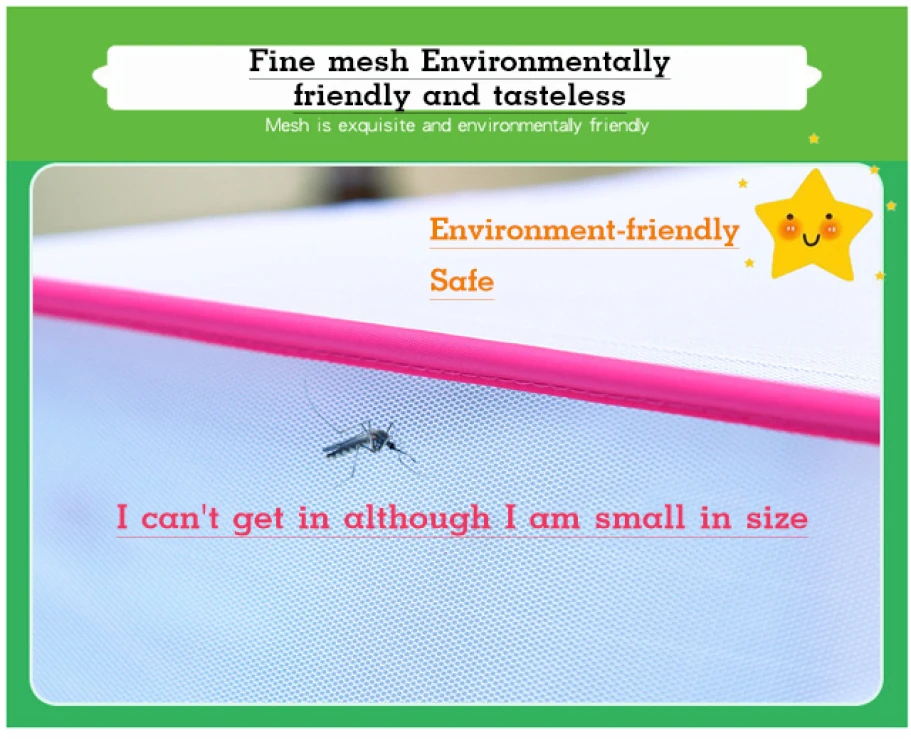 Folding Portable Mosquito Net Adults No Bottom No Installation Mosquito Net Household Portable Mosquito Net for Baby Bed