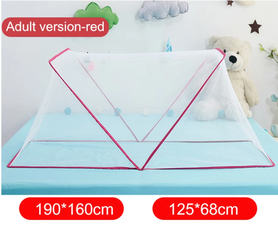Folding Portable Mosquito Net Adults No Bottom No Installation Mosquito Net Household Portable Mosquito Net for Baby Bed