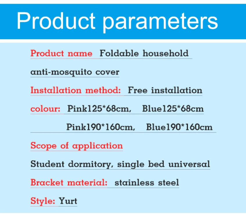 Folding Portable Mosquito Net Adults No Bottom No Installation Mosquito Net Household Portable Mosquito Net for Baby Bed