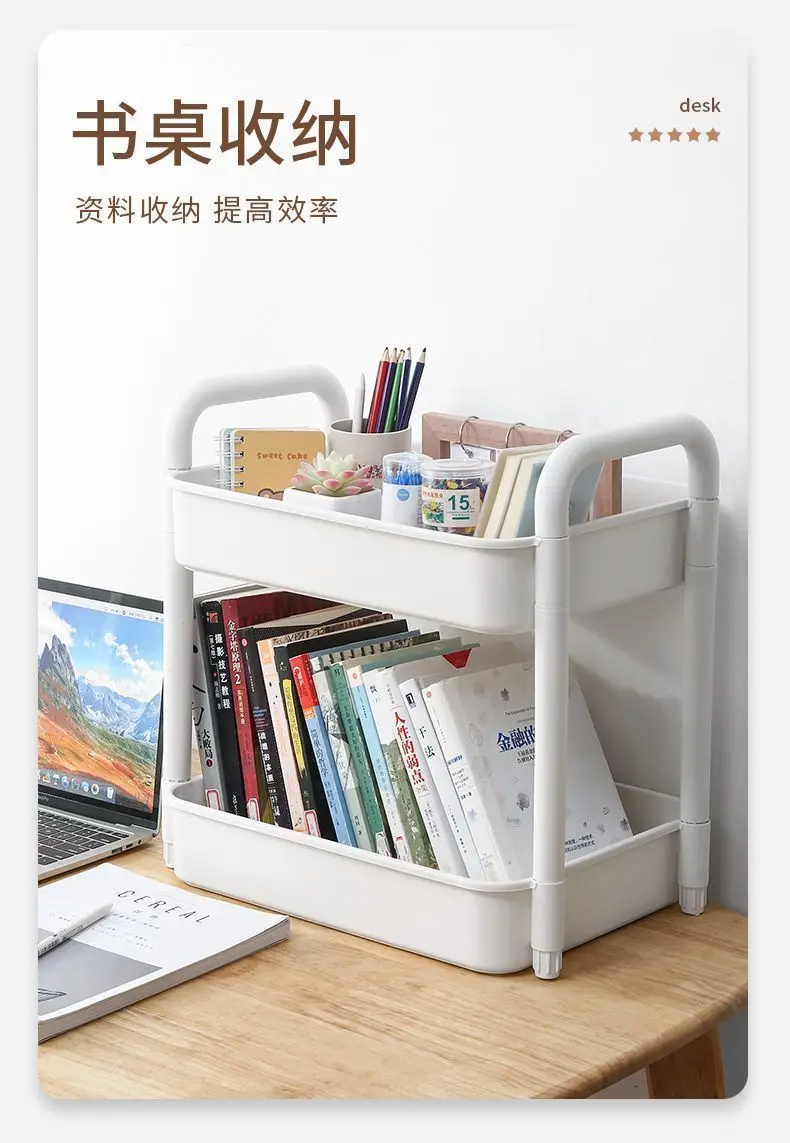 Four wheel rolling storage cart