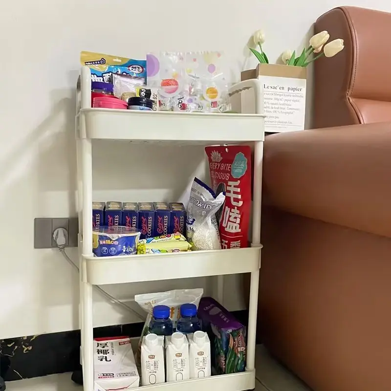 Four wheel rolling storage cart BATHROOM SHELVES Color : BK2|WE5|WE4|WE3|WE2|BK5|BK4|BK3 Four wheel rolling storage cart BATHROOM SHELVES Color : BK2|WE5|WE4|WE3|WE2|BK5|BK4|BK3