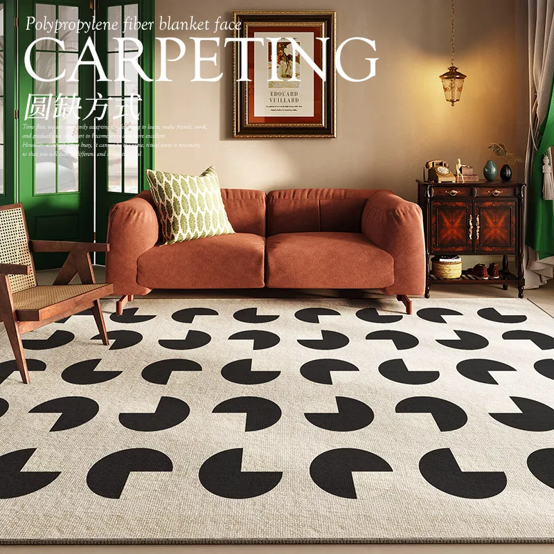 French Retro Living Room Decoration Carpets