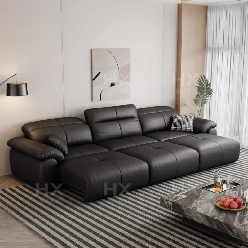 Genuine Leather Black Sofa Recliner MODERN FURNITURES Color : 1.29m all leather|1.39m all leather|1.49m all leather|1.72m all leather|1.19m all leather|2.35m all leather|2.65m all leather|2.95m all leather|3.25m all leather|1.92m all leather|2.12m all leather|2.32m all leather|2.52m all leather|4.18m all leather|4.58m all leather|3.61m all leather|4.11m all leather|3.55m all leather|2.98m all leather|3.38m all leather|3.78m all leather|4.61m all leather Genuine Leather Black Sofa Recliner MODERN FURNITURES Color : 1.29m all leather|1.39m all leather|1.49m all leather|1.72m all leather|1.19m all leather|2.35m all leather|2.65m all leather|2.95m all leather|3.25m all leather|1.92m all leather|2.12m all leather|2.32m all leather|2.52m all leather|4.18m all leather|4.58m all leather|3.61m all leather|4.11m all leather|3.55m all leather|2.98m all leather|3.38m all leather|3.78m all leather|4.61m all leather