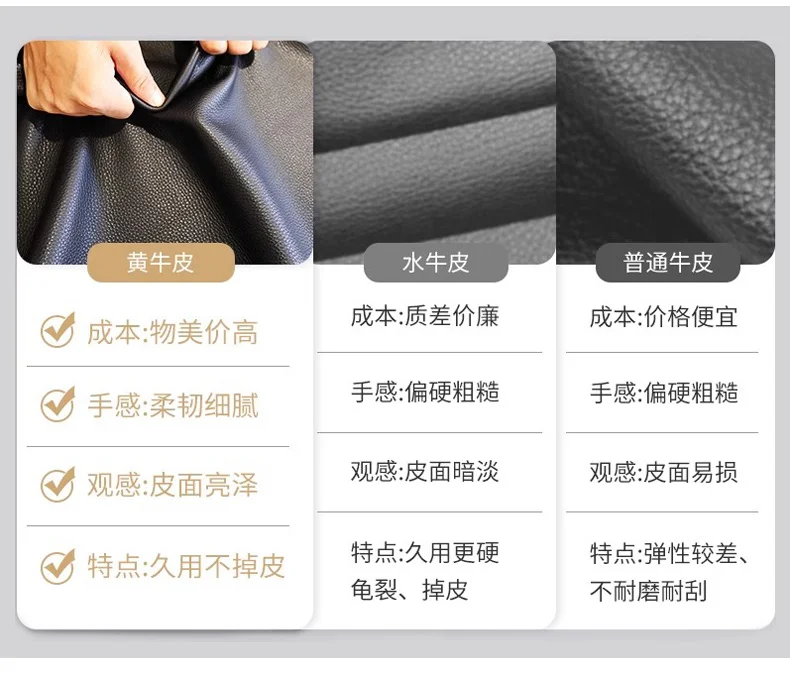 Genuine Leather Black Sofa Recliner