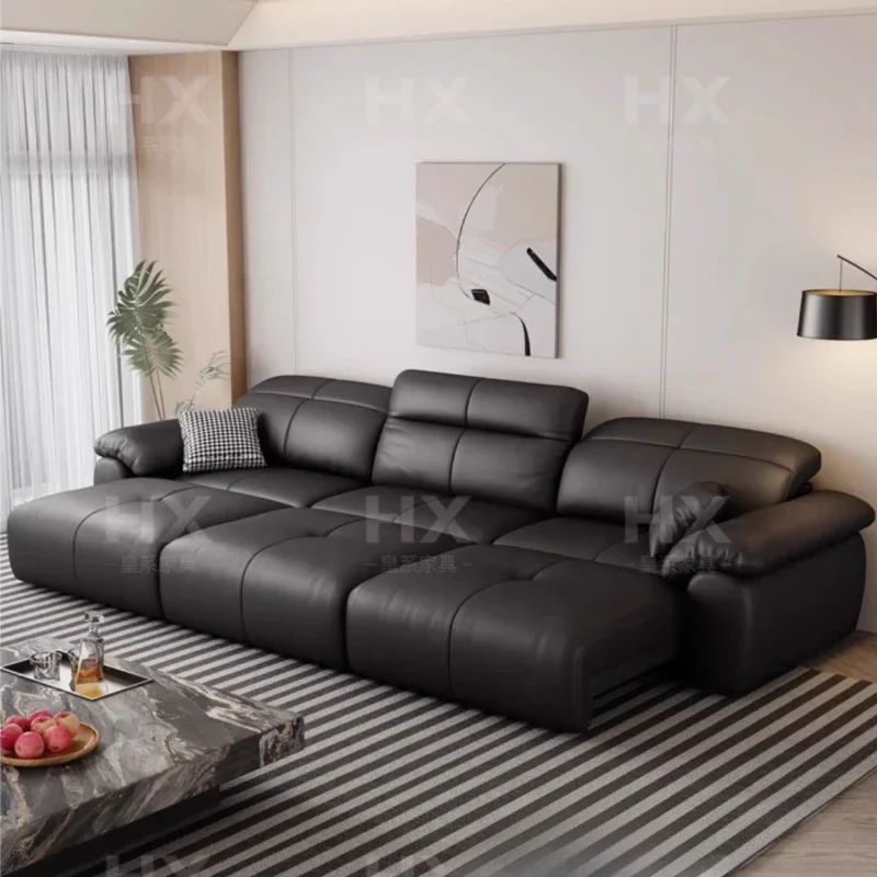 Genuine Leather Black Sofa Recliner MODERN FURNITURES Color : 1.29m all leather|1.39m all leather|1.49m all leather|1.72m all leather|1.19m all leather|2.35m all leather|2.65m all leather|2.95m all leather|3.25m all leather|1.92m all leather|2.12m all leather|2.32m all leather|2.52m all leather|4.18m all leather|4.58m all leather|3.61m all leather|4.11m all leather|3.55m all leather|2.98m all leather|3.38m all leather|3.78m all leather|4.61m all leather Genuine Leather Black Sofa Recliner MODERN FURNITURES Color : 1.29m all leather|1.39m all leather|1.49m all leather|1.72m all leather|1.19m all leather|2.35m all leather|2.65m all leather|2.95m all leather|3.25m all leather|1.92m all leather|2.12m all leather|2.32m all leather|2.52m all leather|4.18m all leather|4.58m all leather|3.61m all leather|4.11m all leather|3.55m all leather|2.98m all leather|3.38m all leather|3.78m all leather|4.61m all leather