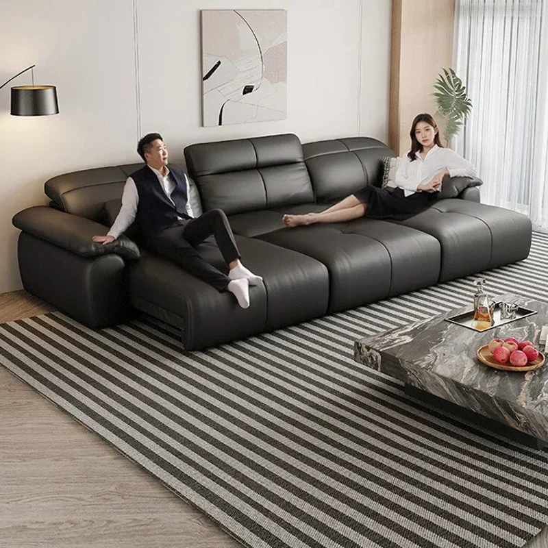 Genuine Leather Black Sofa Recliner MODERN FURNITURES Color : 1.29m all leather|1.39m all leather|1.49m all leather|1.72m all leather|1.19m all leather|2.35m all leather|2.65m all leather|2.95m all leather|3.25m all leather|1.92m all leather|2.12m all leather|2.32m all leather|2.52m all leather|4.18m all leather|4.58m all leather|3.61m all leather|4.11m all leather|3.55m all leather|2.98m all leather|3.38m all leather|3.78m all leather|4.61m all leather Genuine Leather Black Sofa Recliner MODERN FURNITURES Color : 1.29m all leather|1.39m all leather|1.49m all leather|1.72m all leather|1.19m all leather|2.35m all leather|2.65m all leather|2.95m all leather|3.25m all leather|1.92m all leather|2.12m all leather|2.32m all leather|2.52m all leather|4.18m all leather|4.58m all leather|3.61m all leather|4.11m all leather|3.55m all leather|2.98m all leather|3.38m all leather|3.78m all leather|4.61m all leather