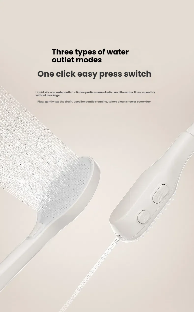 Gun Grey Bathroom Shower System Set Multifunction Shoulder Waist Spouts Split Shower Household Simplicity Pressurized Shower Set