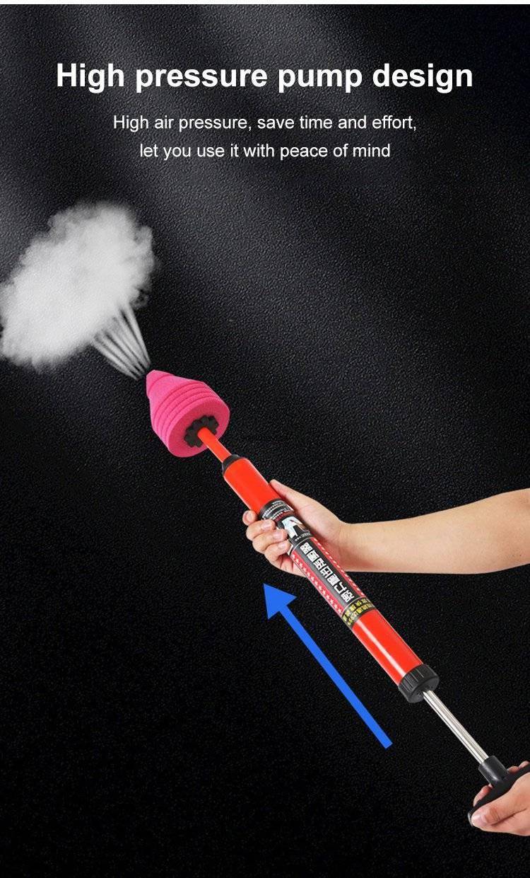 High Pressure Toilet Unblock One Shot Toilet Pipe Plunger