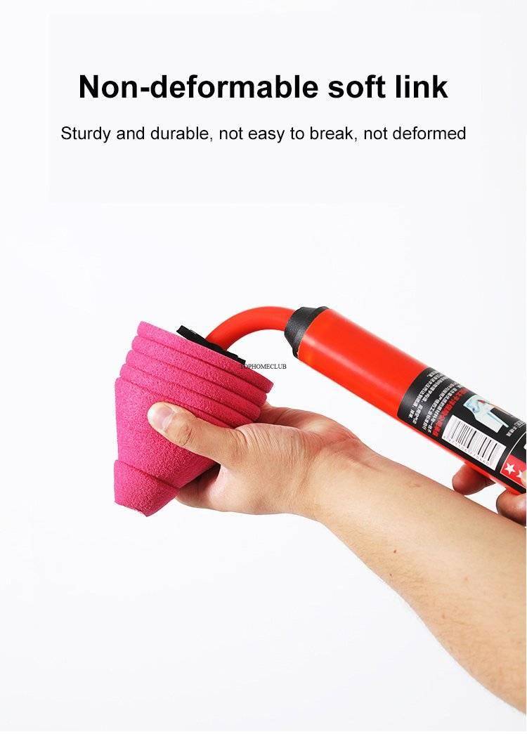 High Pressure Toilet Unblock One Shot Toilet Pipe Plunger