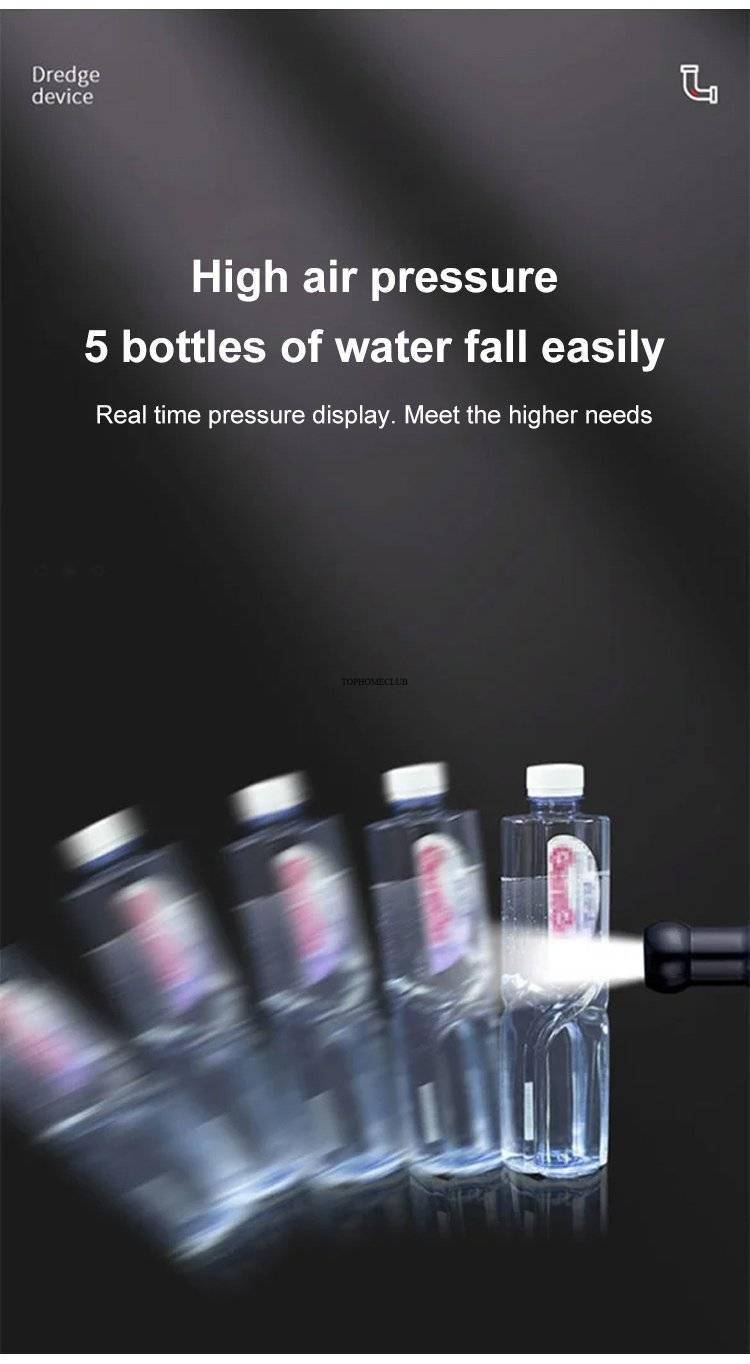 High Pressure Toilet Unblock One Shot Toilet Pipe Plunger