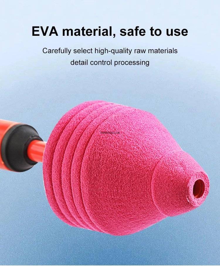 High Pressure Toilet Unblock One Shot Toilet Pipe Plunger