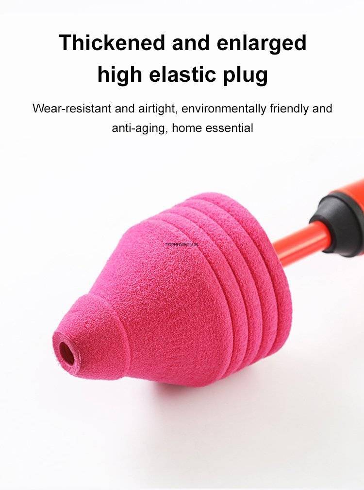 High Pressure Toilet Unblock One Shot Toilet Pipe Plunger