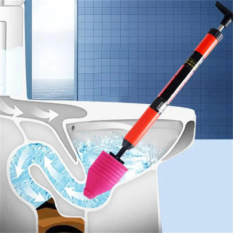 High Pressure Toilet Unblock One Shot Toilet Pipe Plunger BATHROOM ACCESSORIES Color : As Picture High Pressure Toilet Unblock One Shot Toilet Pipe Plunger BATHROOM ACCESSORIES Color : As Picture