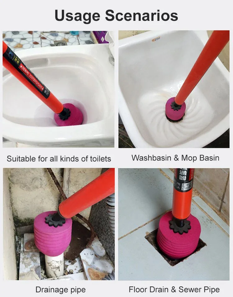 High Pressure Toilet Unblock One Shot Toilet Pipe Plunger BATHROOM ACCESSORIES Color : As Picture High Pressure Toilet Unblock One Shot Toilet Pipe Plunger BATHROOM ACCESSORIES Color : As Picture