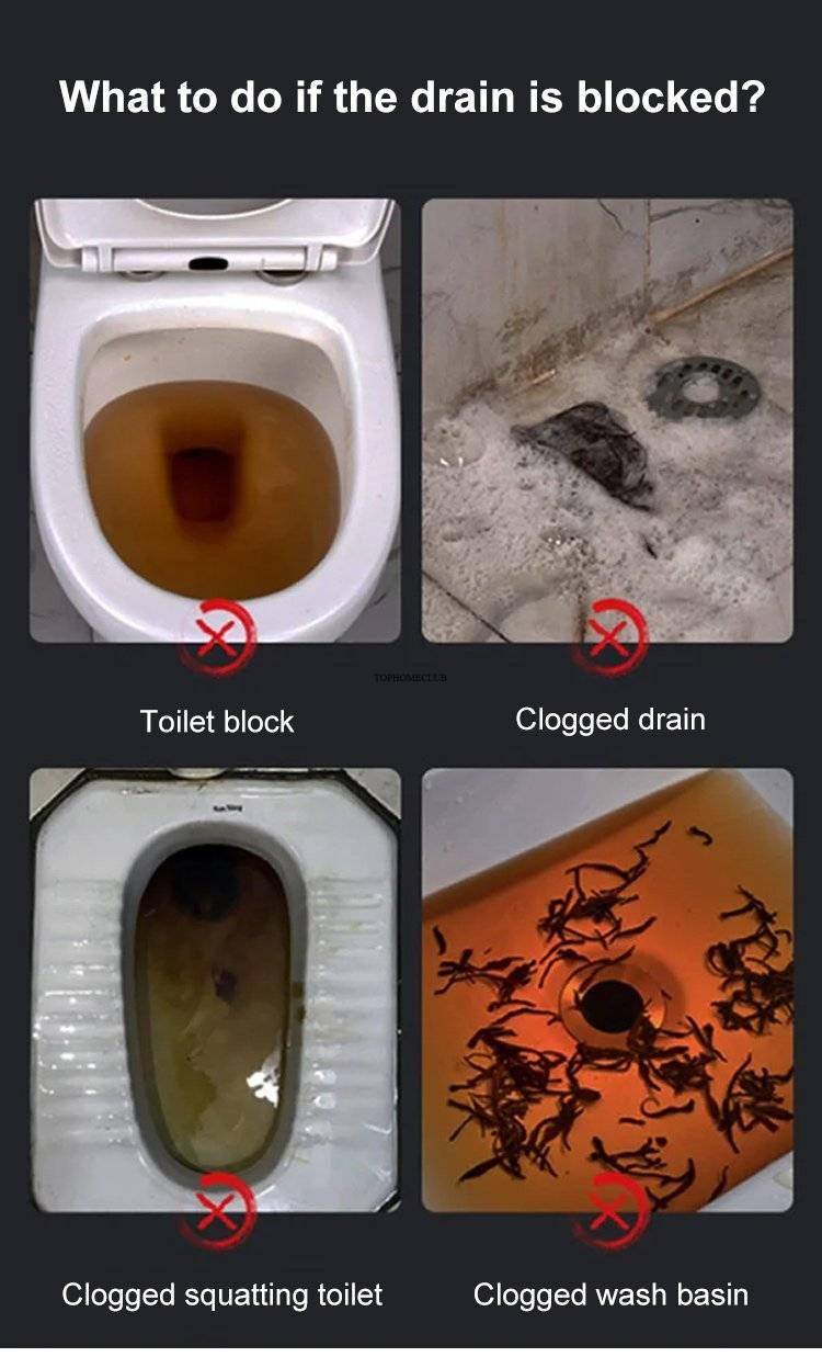 High Pressure Toilet Unblock One Shot Toilet Pipe Plunger