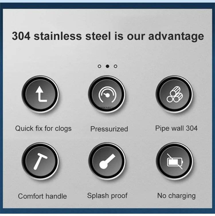 High Pressure Toilet Unblock One Shot Toilet Pipe Plunger