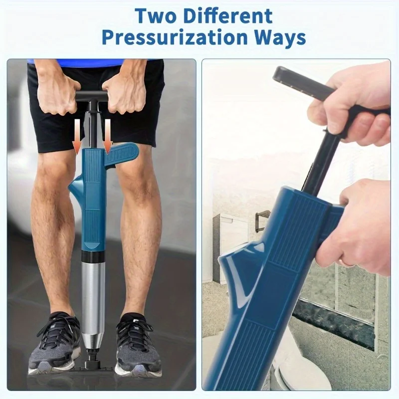 High-pressure Plunger Sewer Dredge for Bathroom Toilet Kitchen High-pressure Plunger Sewer Dredge for Bathroom Toilet Kitchen