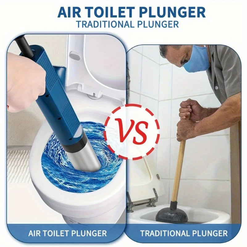 High-pressure Plunger Sewer Dredge for Bathroom Toilet Kitchen High-pressure Plunger Sewer Dredge for Bathroom Toilet Kitchen