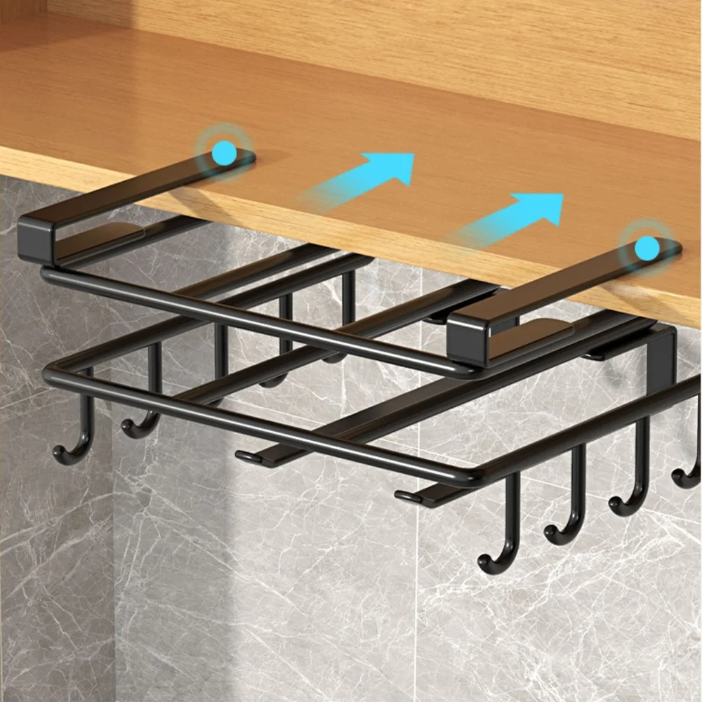 Kitchen Hanging Organizer Rack with Hooks Color : Danceng|Shuangpaigou White|Shuangceng A|Shuangceng B|Shuangceng C|Shuangpaigou Black Kitchen Hanging Organizer Rack with Hooks Color : Danceng|Shuangpaigou White|Shuangceng A|Shuangceng B|Shuangceng C|Shuangpaigou Black
