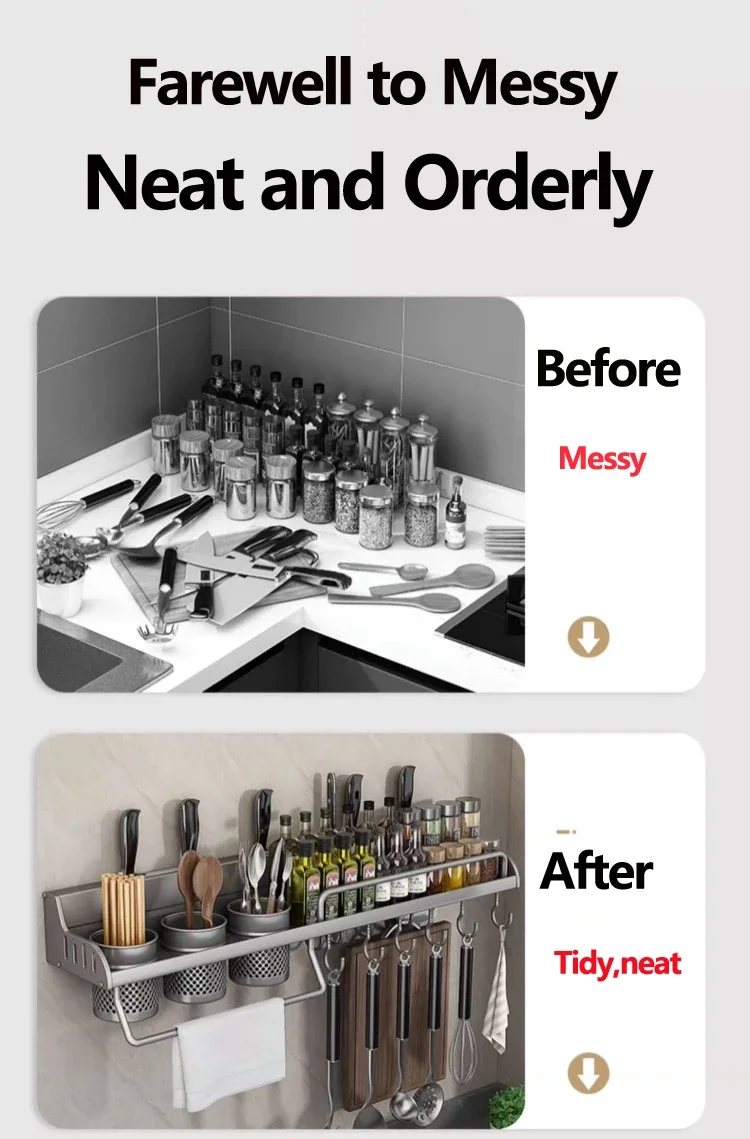 Kitchen Storage Rack Multifunctional Cutting Board Holder