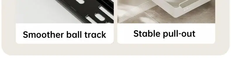 Kitchen Storage metal holder with Slide Rails