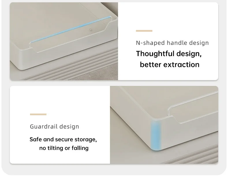 Kitchen Storage metal holder with Slide Rails