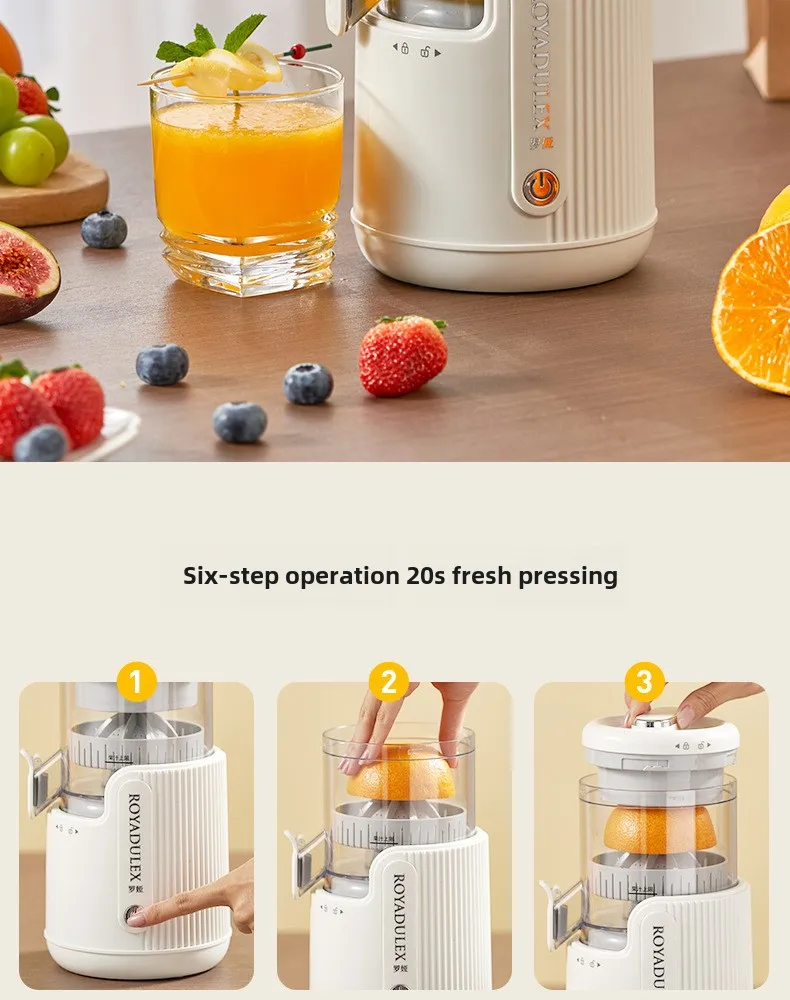 Large-Diameter Orange Juicer
