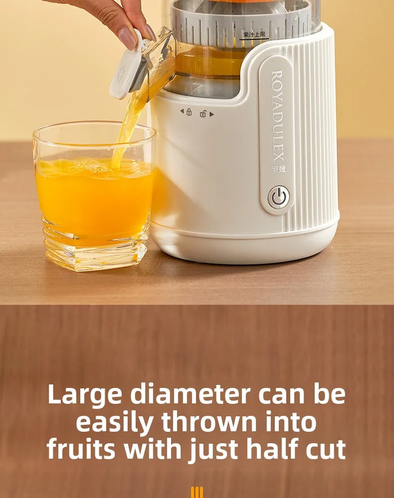 Large-Diameter Orange Juicer