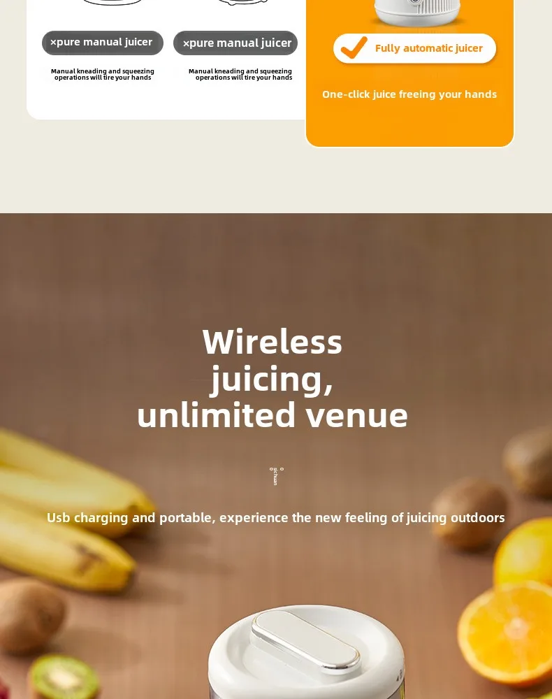 Large-Diameter Orange Juicer