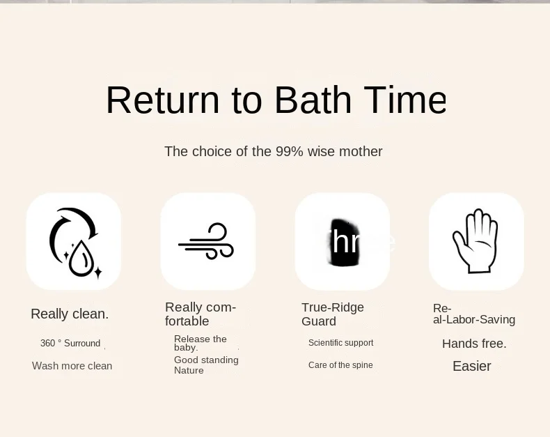 LazyChild Adjustable Foldable Baby Shower Rack for Baby Bath Anti Slip Household Children's Silicone Shower Rack Bathtub