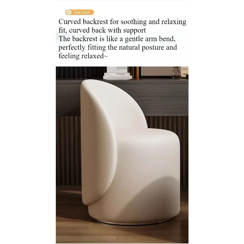 Light luxury Nordic makeup chair bedroom dresser