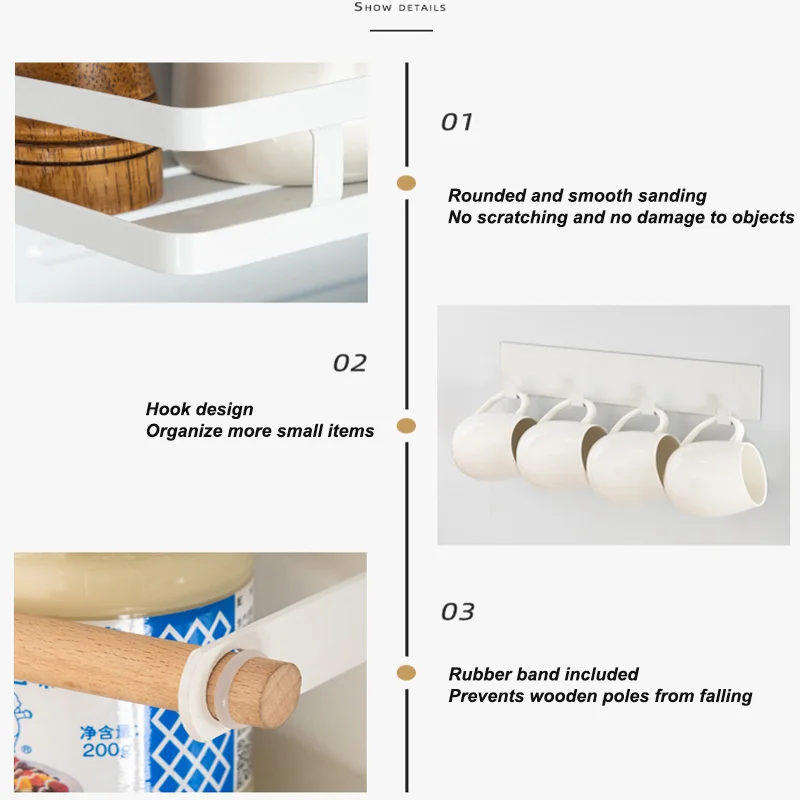 Magnetic Refrigerator Shelves