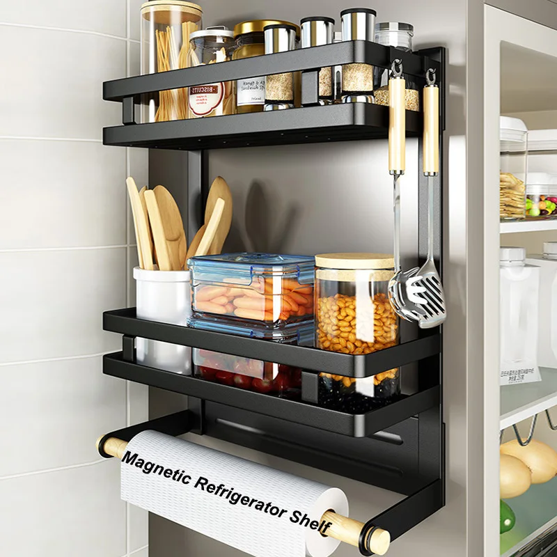 Magnetic Refrigerator Shelves