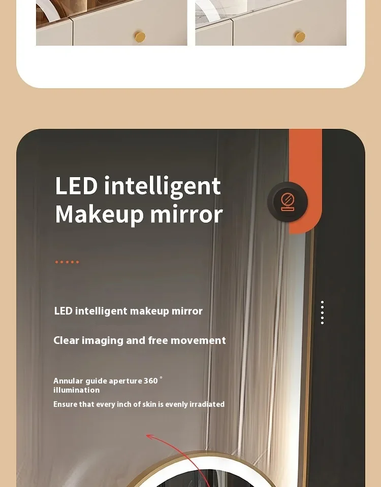 Makeup Luxury Dressing Table Mirror Led Light Makeup Luxury Dressing Table Mirror Led Light