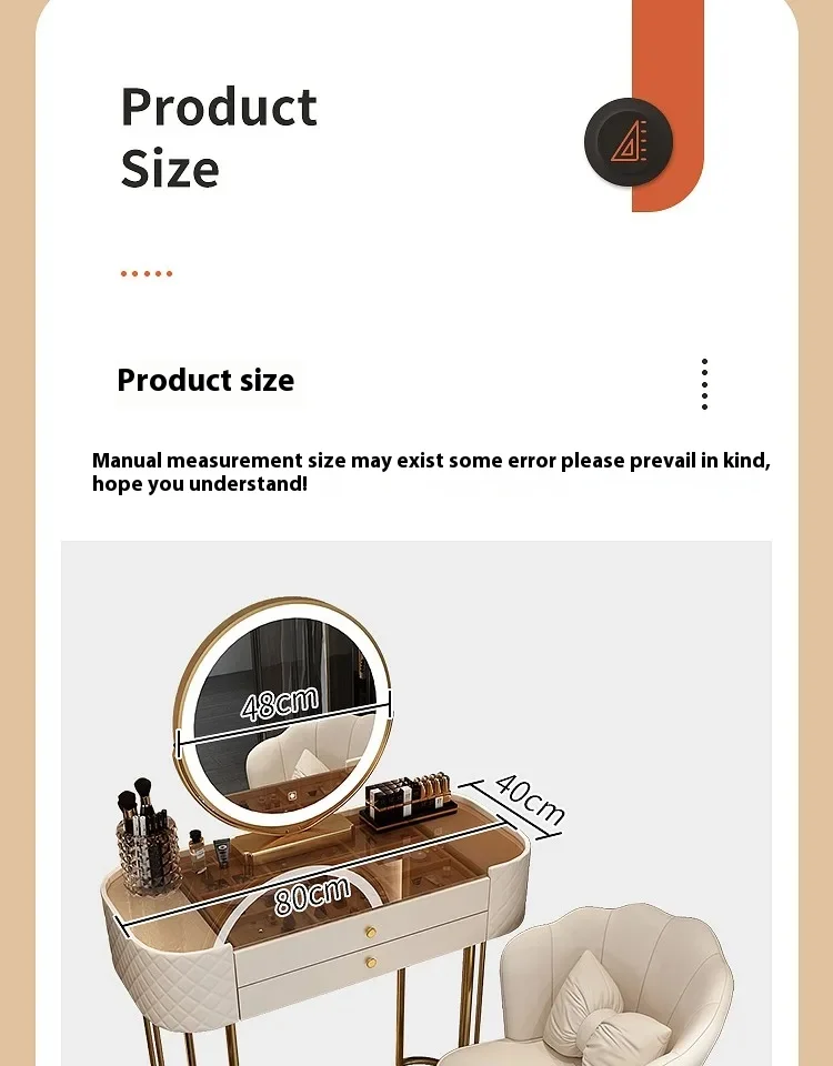 Makeup Luxury Dressing Table Mirror Led Light Makeup Luxury Dressing Table Mirror Led Light