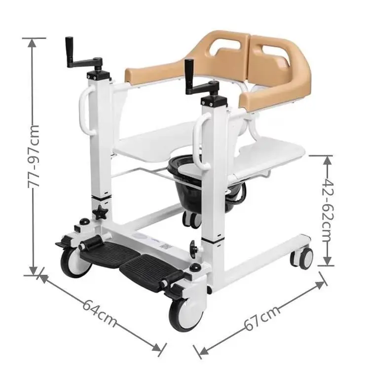 Manual Multi-function Hoist Lifting Wheelchair