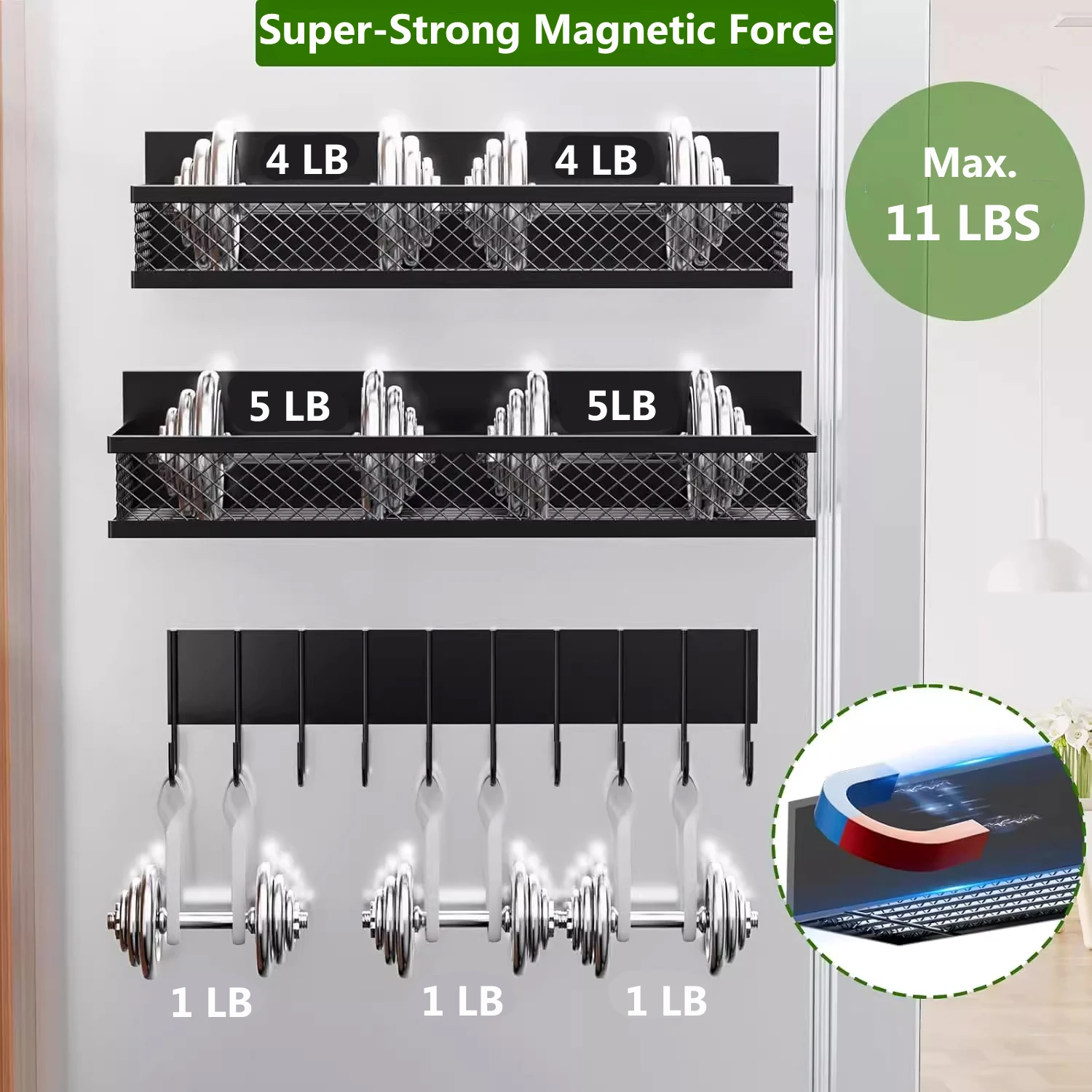 Metal Magnetic Spice Storage Rack for Refrigerator Oven Color : 3 differents Sets|1 rack 1 big Hook|3 Sets|2 Sets 4hooks Metal Magnetic Spice Storage Rack for Refrigerator Oven Color : 3 differents Sets|1 rack 1 big Hook|3 Sets|2 Sets 4hooks
