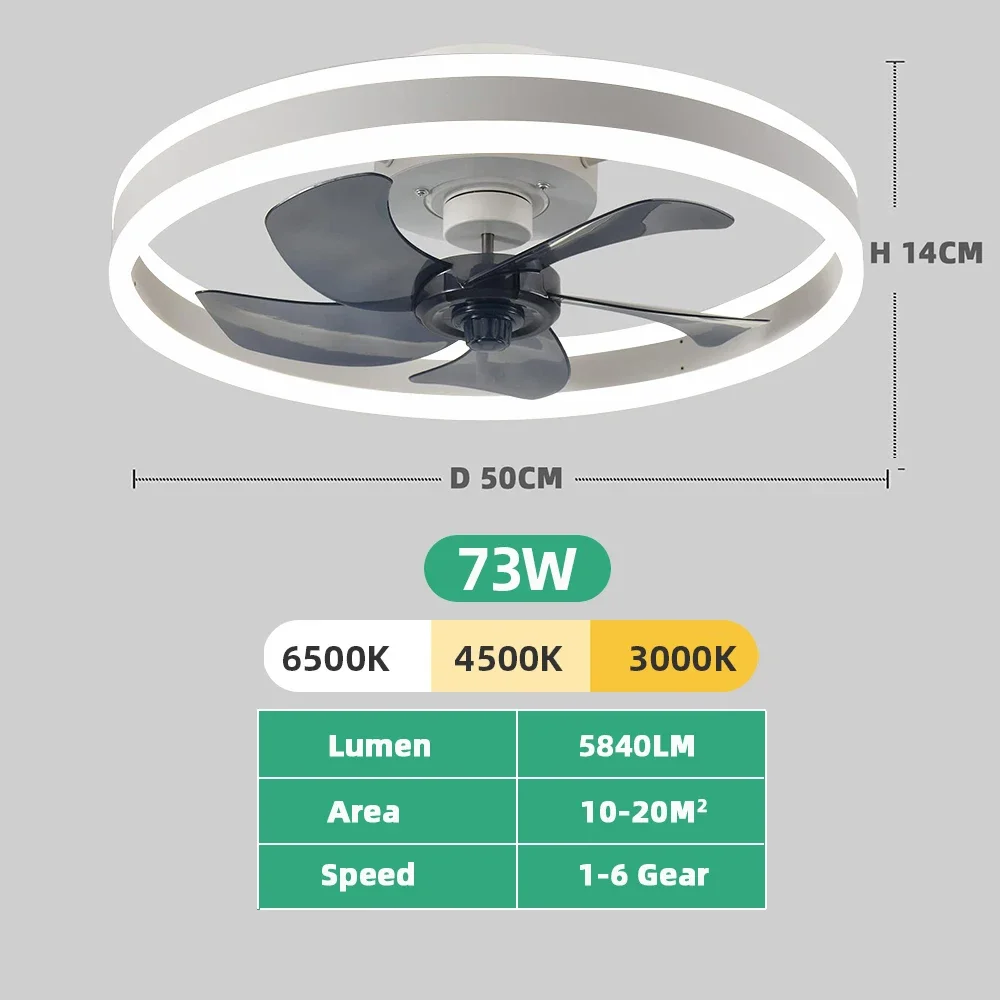 Modern Ceiling Fan With Lighting Silent LED Dimmable Ceiling Fan Modern Ceiling Fan With Lighting Silent LED Dimmable Ceiling Fan