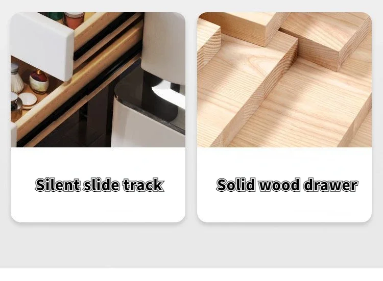 Modern Dressing Table with Smart Wireless Charging