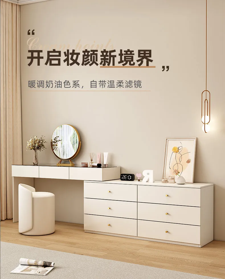 Modern Vanity Desk with LED Lighted Mirror Modern Vanity Desk with LED Lighted Mirror