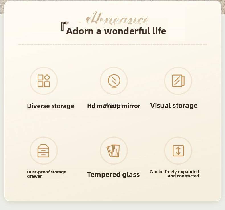 Modern Vanity Desk with LED Lighted Mirror Modern Vanity Desk with LED Lighted Mirror