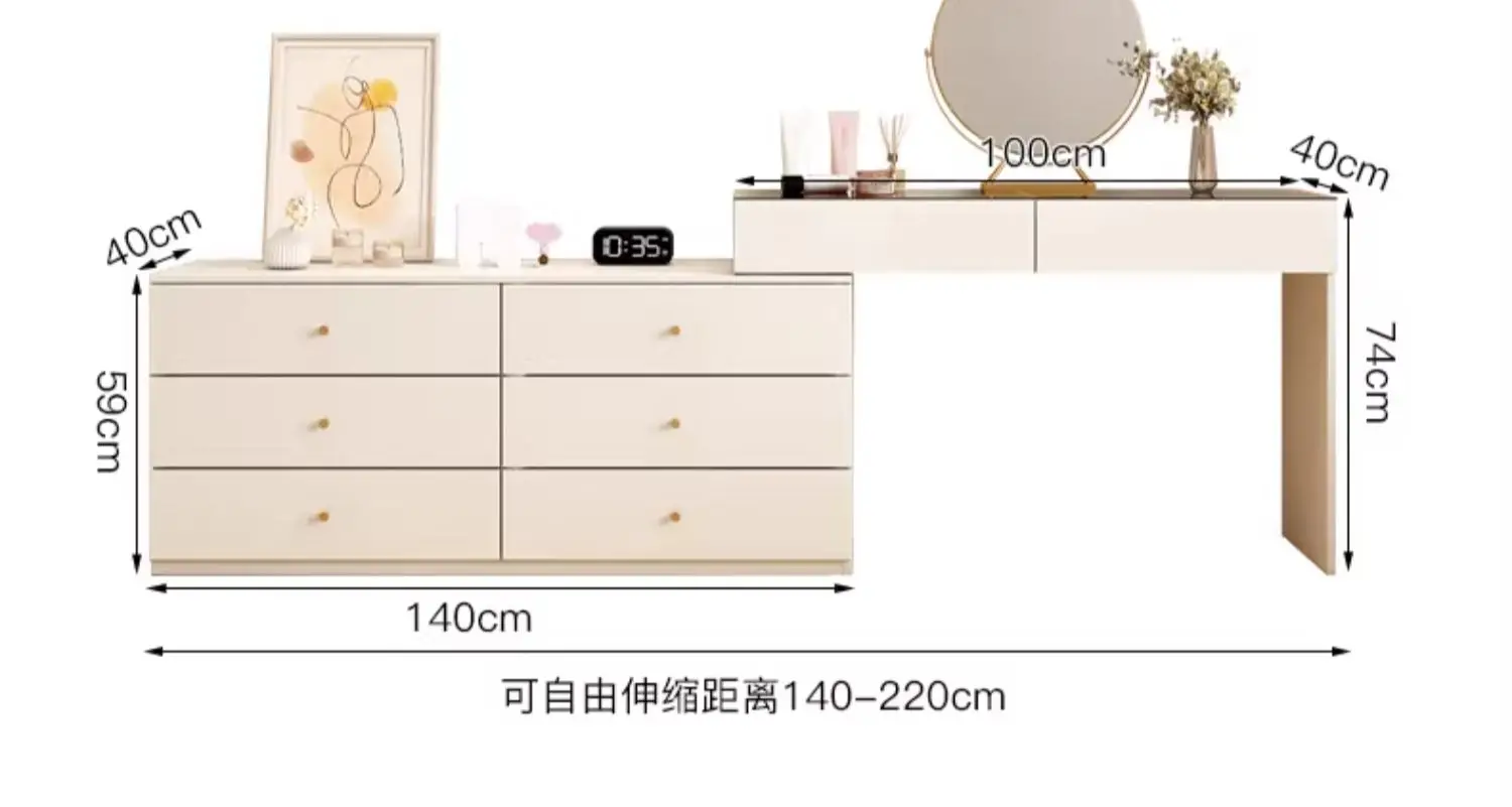 Modern Vanity Desk with LED Lighted Mirror Modern Vanity Desk with LED Lighted Mirror