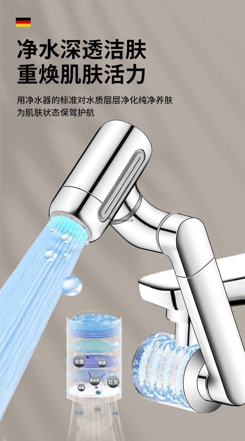 New 1440° Rotate Universal Kitchen Faucet Bathroom Tap New 1440° Rotate Universal Kitchen Faucet Bathroom Tap