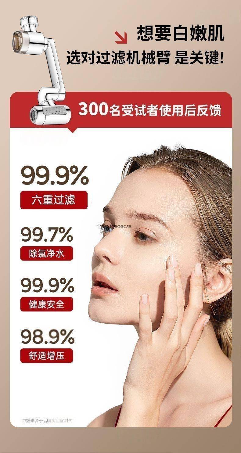 New 1440° Rotate Universal Kitchen Faucet Bathroom Tap New 1440° Rotate Universal Kitchen Faucet Bathroom Tap