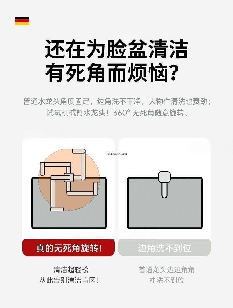 New 1440° Rotate Universal Kitchen Faucet Bathroom Tap New 1440° Rotate Universal Kitchen Faucet Bathroom Tap